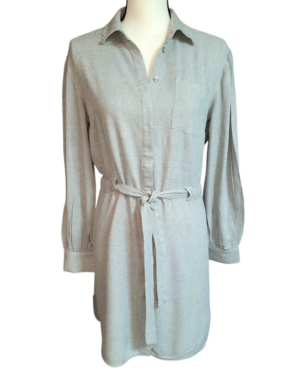 A New Day Rayon Shirt Dress